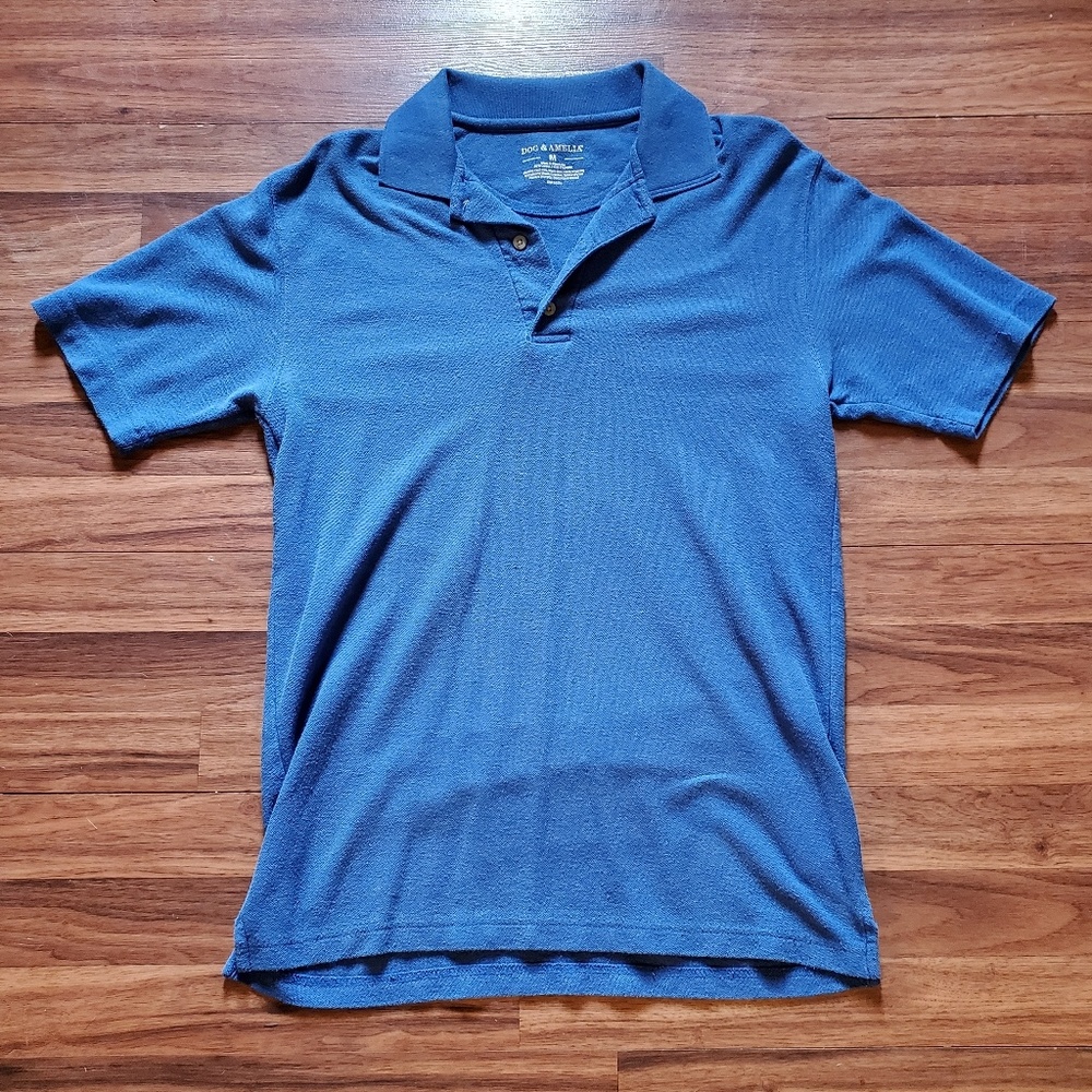 Polo style collared t shirt